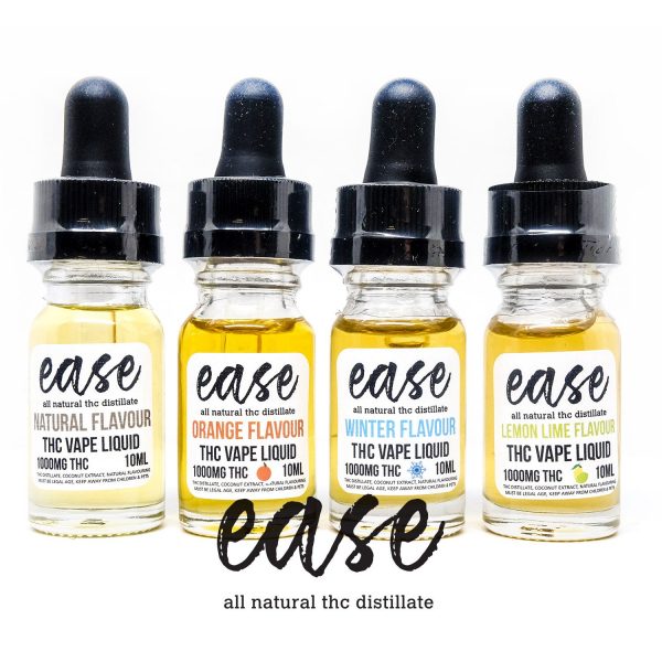 1000MG THC VAPE LIQUID – EASE - Cannabis & Marijuana for Sale