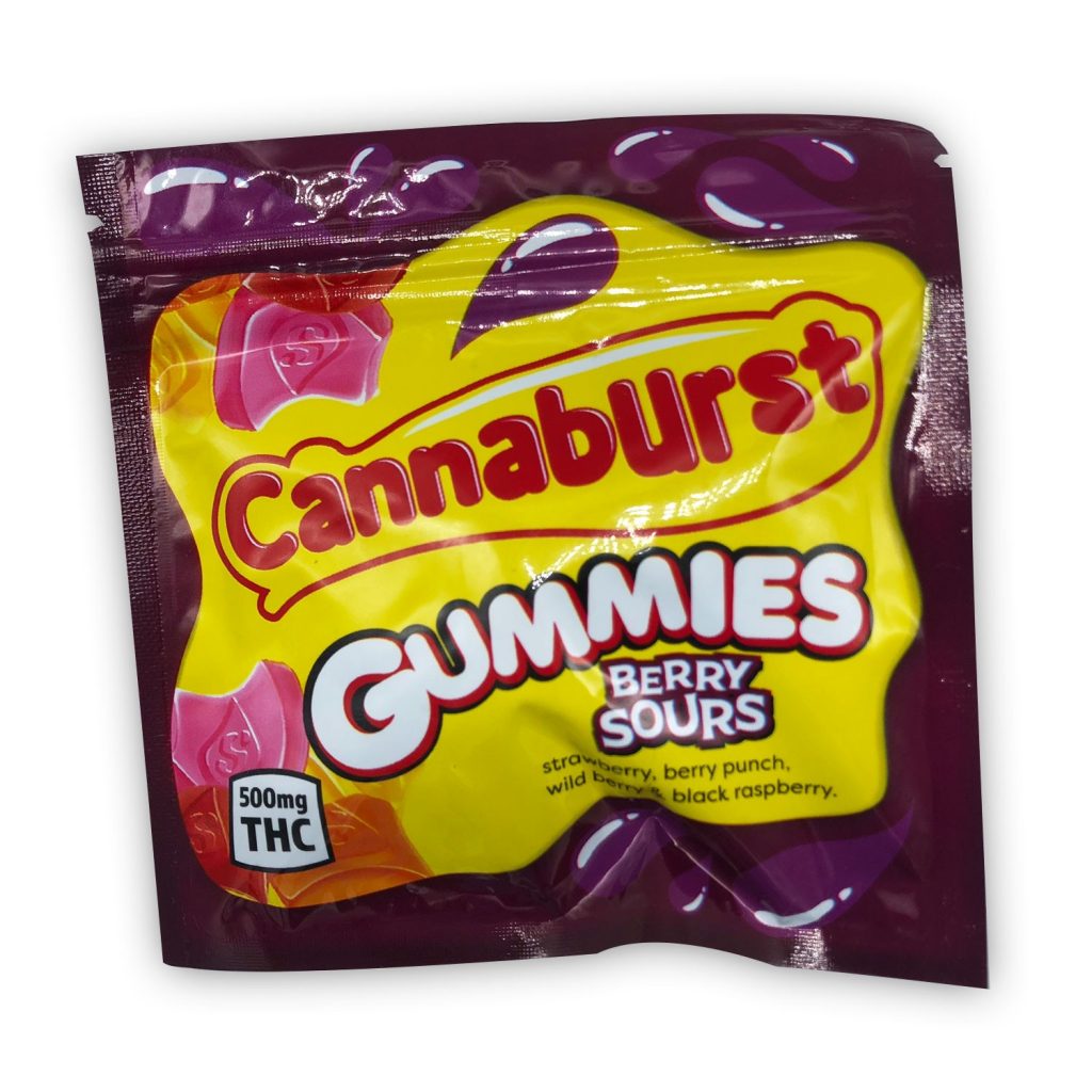 Cannaburst Gummies (Sours) – 500THC - Cannabis & Marijuana for Sale