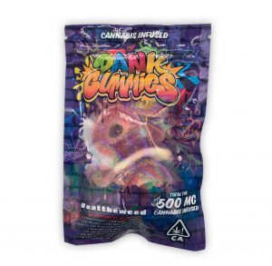Dank Gummies (Blueberry) – 500THC
