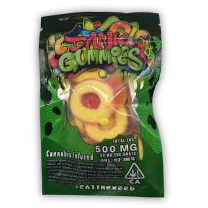 Dank Gummies (Fruit Sours) – 500THC
