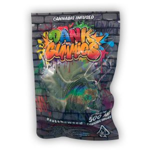 Dank Gummies (Sour Apple) – 500THC