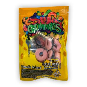 Dank Gummies (Sour Limo) – 500THC